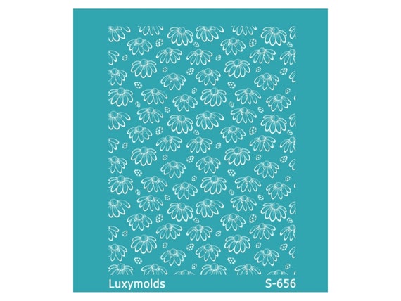 Silk screen stencil for polymer clay "Luxymolds" S-656