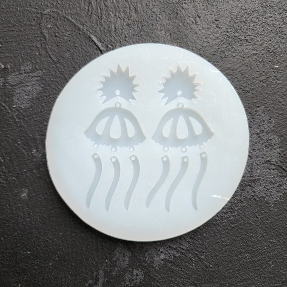 Silicone earrings mold mould for resin and eposy