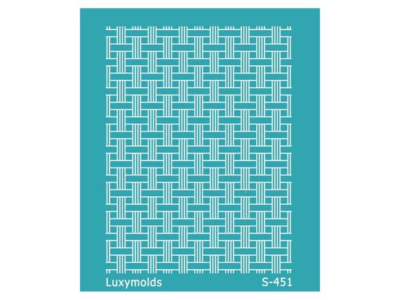 Silk screen stencil for polymer clay "Luxymolds" S-451