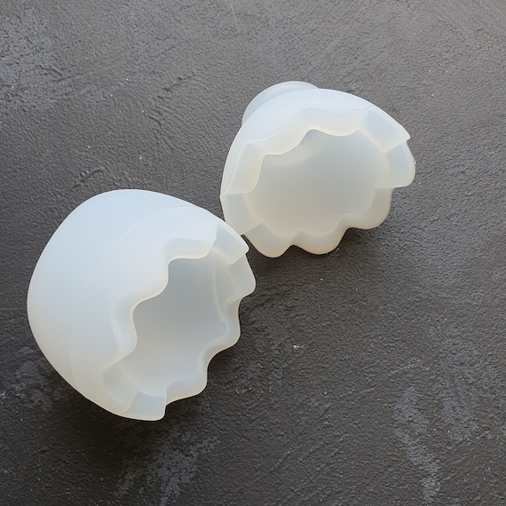 Egg silicone mold Resin Epoxy Jesmonite mold