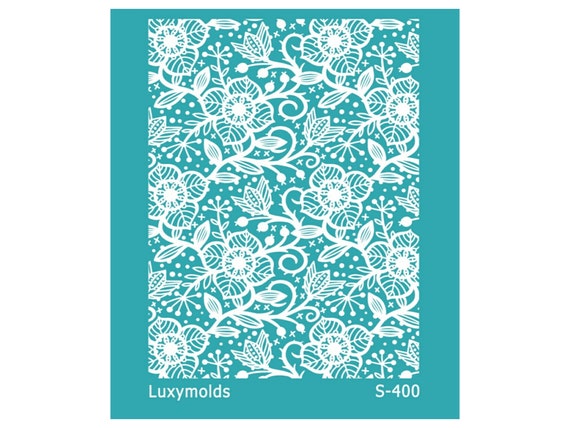 Silk screen stencil for polymer clay "Luxymolds" S-400