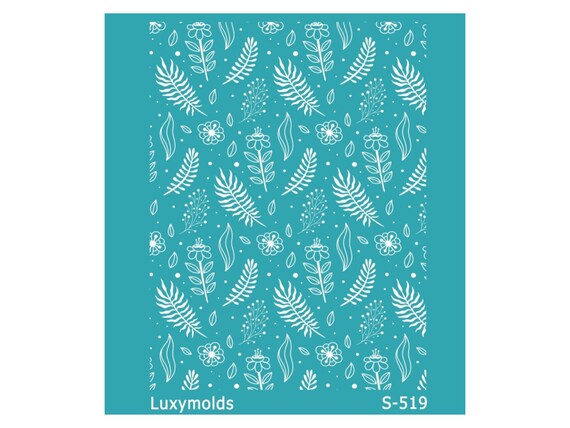 Silk screen stencil for polymer clay "Luxymolds" S-519