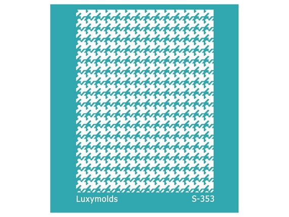 Silk screen stencil for polymer clay "Luxymolds" S-353
