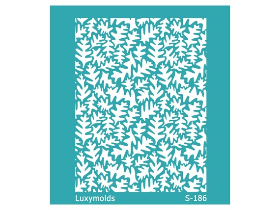 Silk screen stencil for polymer clay "Luxymolds" S-186