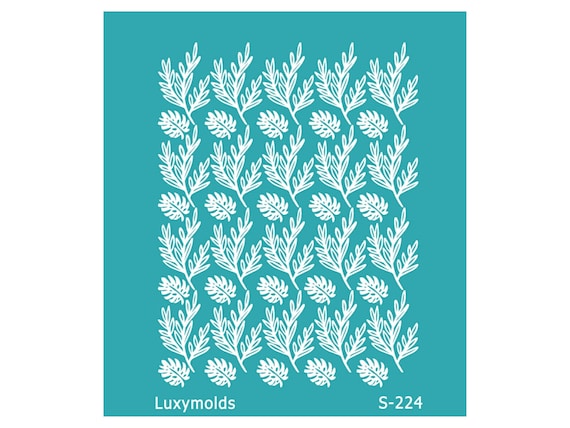 Silk screen stencil for polymer clay "Luxymolds" S-224