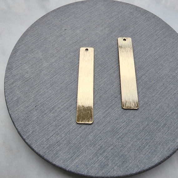 Gold plated charms Earrings components Earrings findings DIY jewelry
