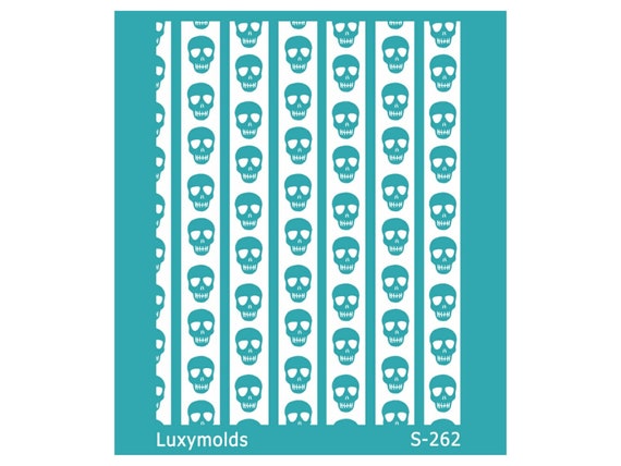 Silk screen stencil for polymer clay "Luxymolds" S-262
