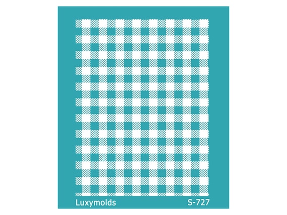 Silk screen stencil for polymer clay "Luxymolds" S-727