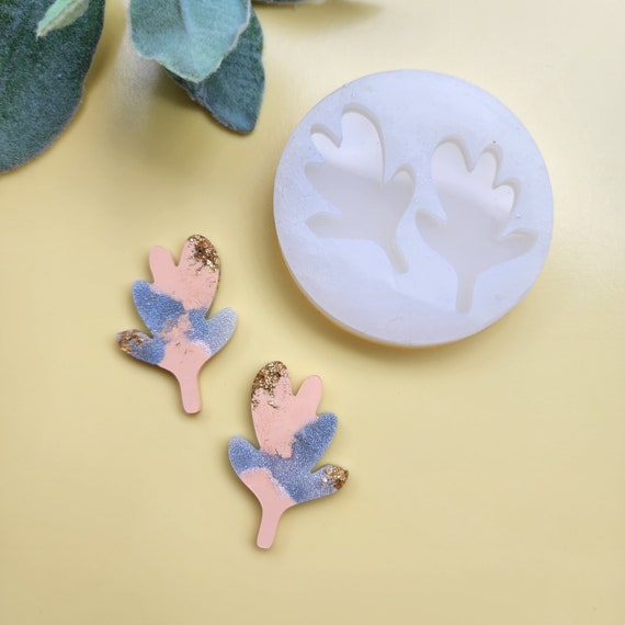 Silicone Earrings Mold / Silicone Epoxy Mold / Silicone Earring