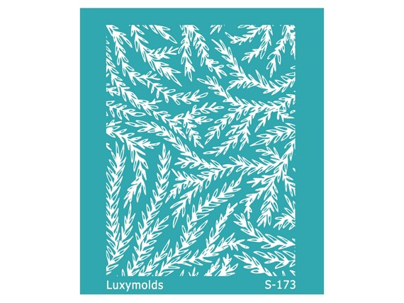 Silk screen stencil for polymer clay "Luxymolds" S-173