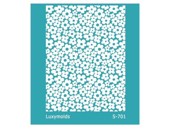 Silk screen stencil for polymer clay "Luxymolds" S-701