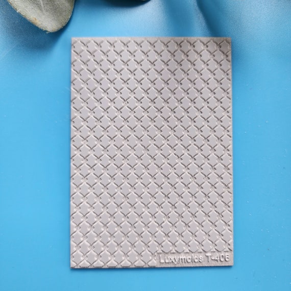 Polymer clay Texture tile Texture mat Clay stamp Polymer clay texture stencils "Geometryc" design clay texture Rubber mat T-406