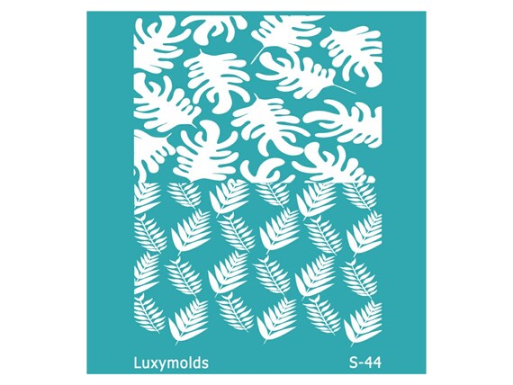Silk screen stencil for polymer clay "Luxymolds" S-44