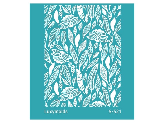 Silk screen stencil for polymer clay "Luxymolds" S-521