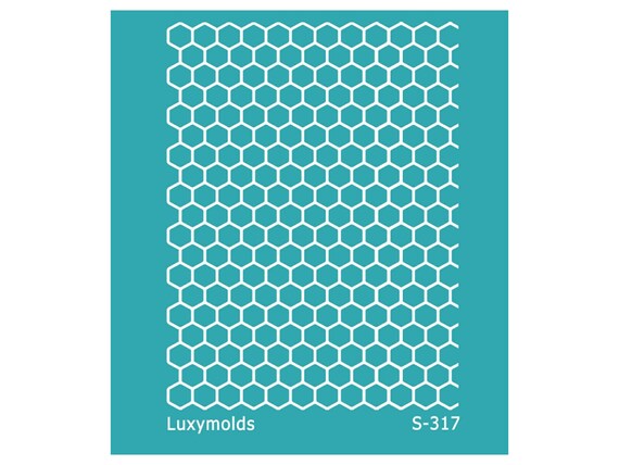 Silk screen stencil for polymer clay "Luxymolds" S-317