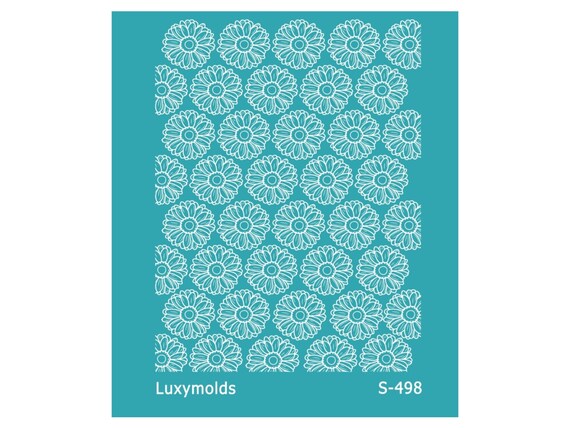 Silk screen stencil for polymer clay "Luxymolds" S-498