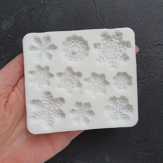 Silicone mold Snowflakes Jewelry Resin mould for resin and epoxy