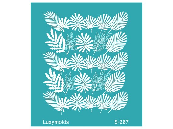 Silk screen stencil for polymer clay "Luxymolds" S-287