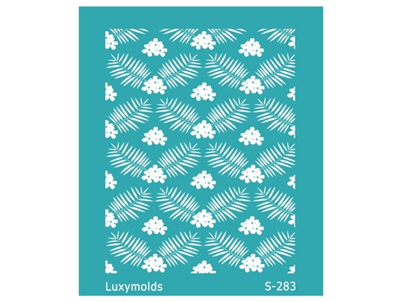 Silk screen stencil for polymer clay "Luxymolds" S-283
