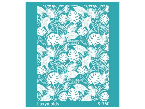 Silk screen stencil for polymer clay "Luxymolds" S-360