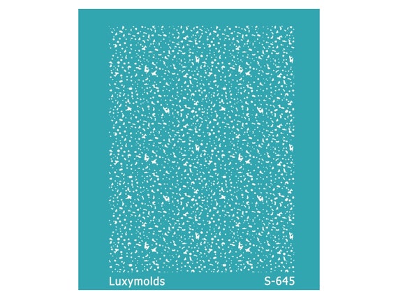 Silk screen stencil for polymer clay "Luxymolds" S-645