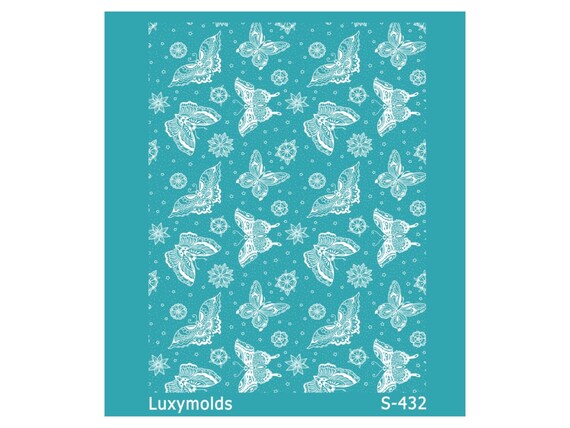 Silk screen stencil for polymer clay "Luxymolds" S-432