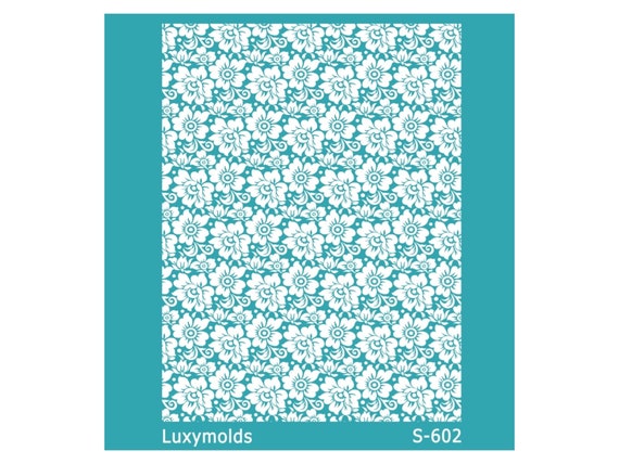 Silk screen stencil for polymer clay "Luxymolds" S-602