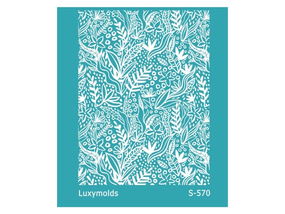 Silk screen stencil for polymer clay "Luxymolds" S-570