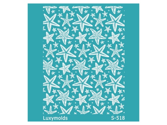 Silk screen stencil for polymer clay "Luxymolds" S-518