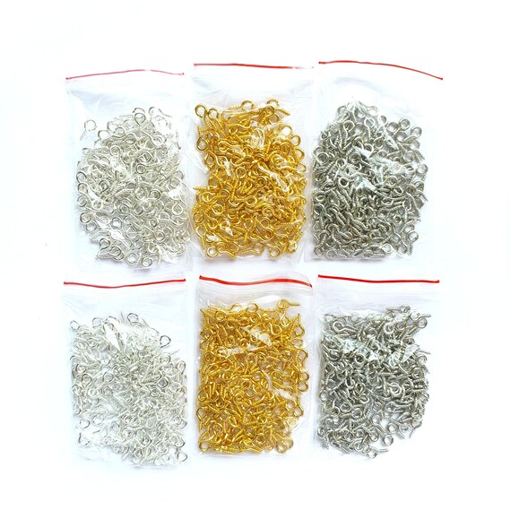 900 pcs Spiral eyepins Jewelry findings Earrings charms components