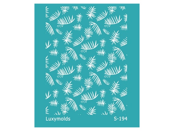 Silk screen stencil for polymer clay "Luxymolds" S-194