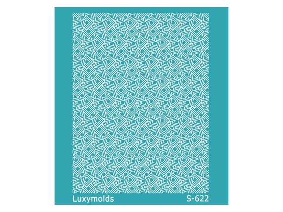 Silk screen stencil for polymer clay "Luxymolds" S-622