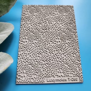 Polymer Clay Texture Fliese Texturmatte Tonstempel Polymer Clay Texture Schablonen &quot;&quot;Abstrakte Blasen&quot;&quot; Muster T-260.&quot;