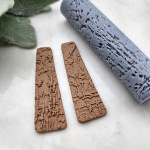 Polymer clay texture roller clay stamp 3D printed embossing tool &quot;Splatter texture&quot; Clay tool Polymer clay supplies Jewelry supplies