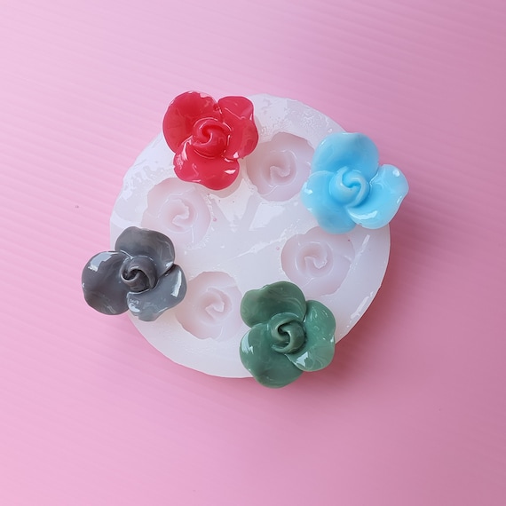 Flower Earrings mold Silicone earrings mould for resin and epoxy