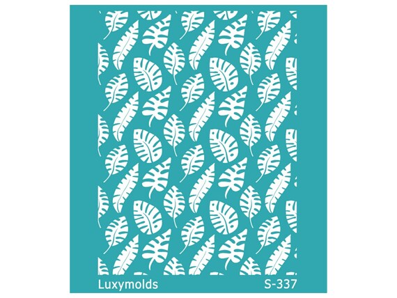 Silk screen stencil for polymer clay "Luxymolds" S-337