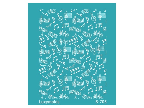 Silk screen stencil for polymer clay "Luxymolds" S-705