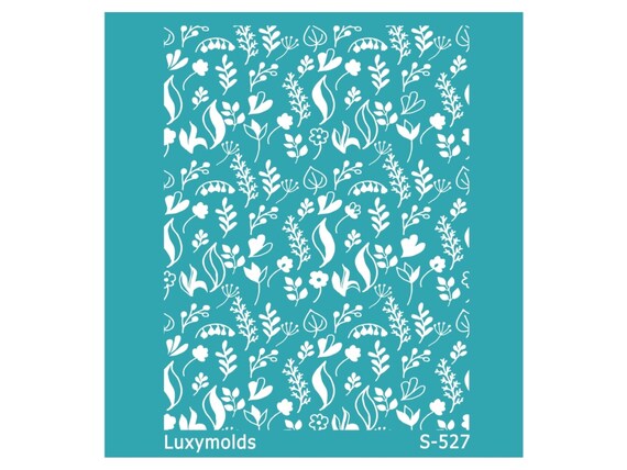 Silk screen stencil for polymer clay "Luxymolds" S-527