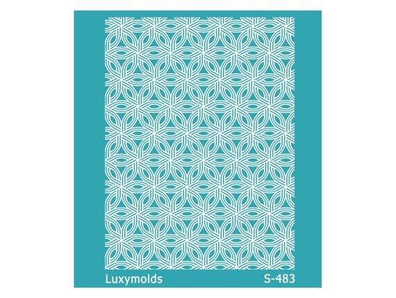 Silk screen stencil for polymer clay "Luxymolds" S-483