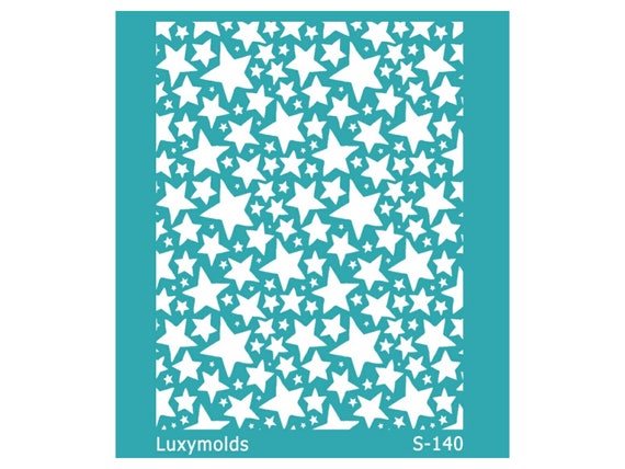 Silk screen stencil for polymer clay "Luxymolds" S-140