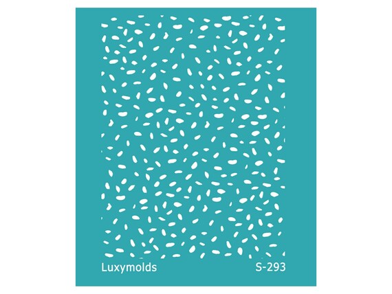 Silk screen stencil for polymer clay "Luxymolds" S-293