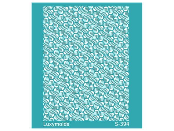 Silk screen stencil for polymer clay "Luxymolds" S-394