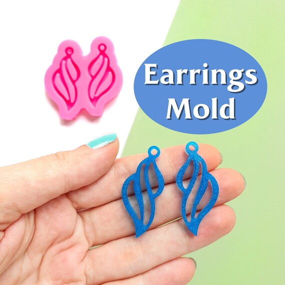 Earrings silicone mold for resin silicone molds for epoxy