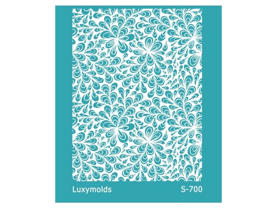 Silk screen stencil for polymer clay "Luxymolds" S-700