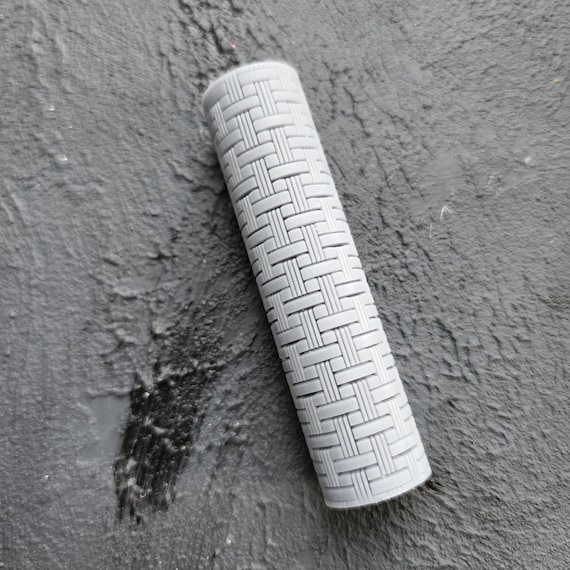 Polymer clay texture roller clay stamp 3D printed embossing