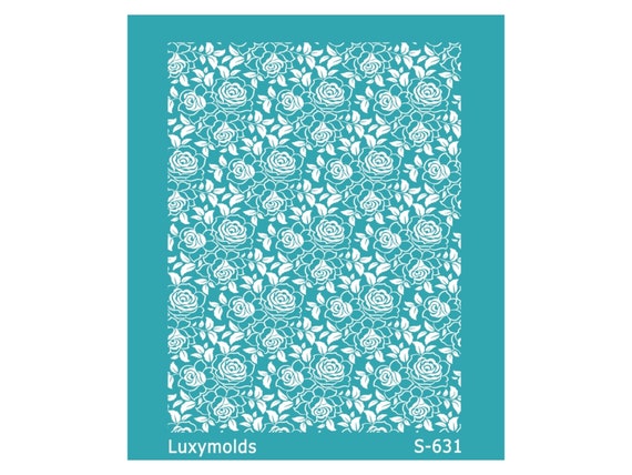 Silk screen stencil for polymer clay "Luxymolds" S-631
