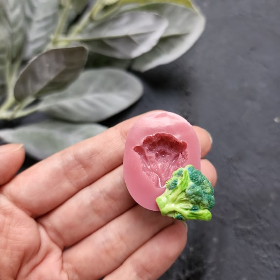 Silicone earrings mold / Silicone epoxy mold /Silicone stud earring moulds/Silicone UV resin molds/Vegetables Cabbage jewelry mold/Clay tool