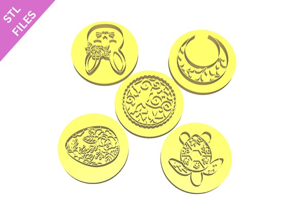 Digital STL files for 3D printing Clay cutters Earrings sharp version cutters download files for resin machine