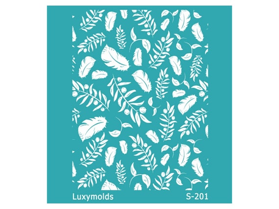 Silk screen stencil for polymer clay "Luxymolds" S-201