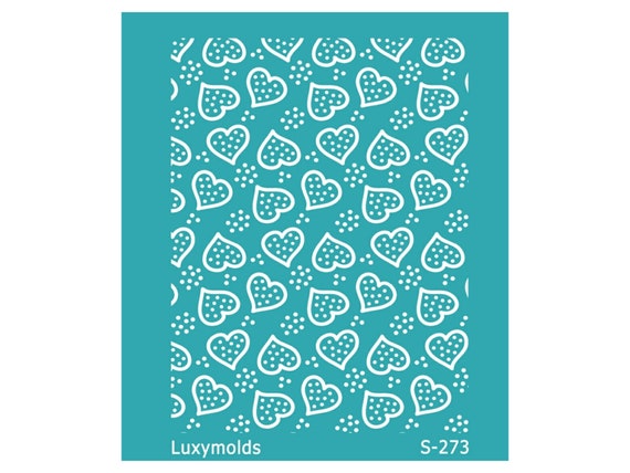 Silk screen stencil for polymer clay "Luxymolds" S-273